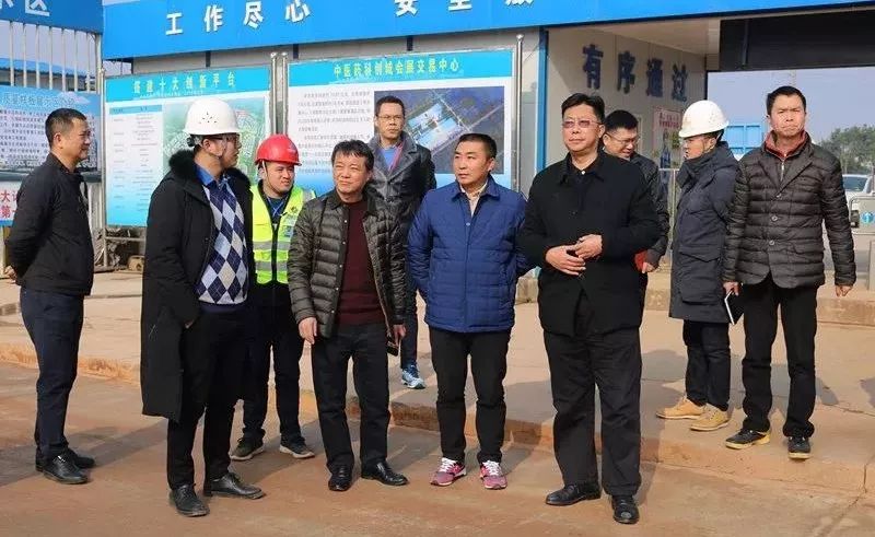 区城环局一行前往中医药科创城开展督查工作 