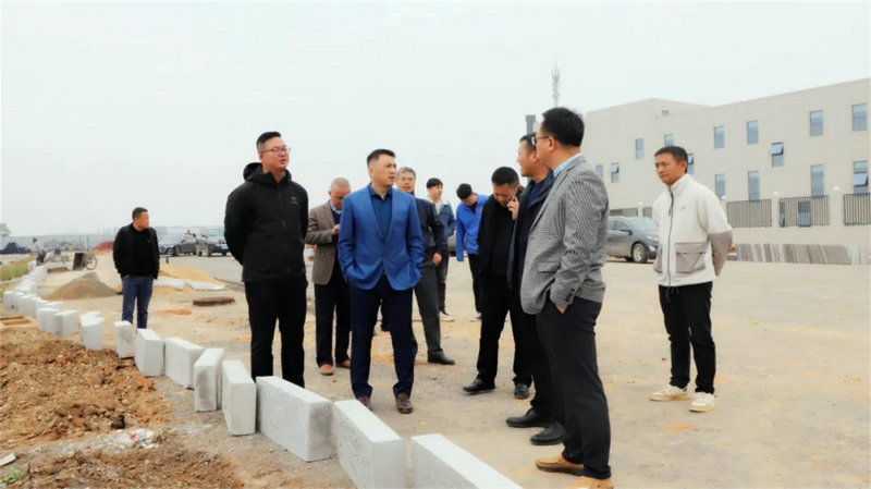 李茶根调研集团项目建设情况