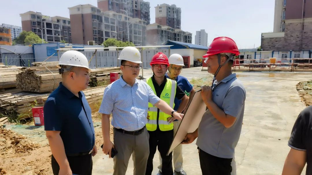 胡许亮带队调度集团重大重点项目建设